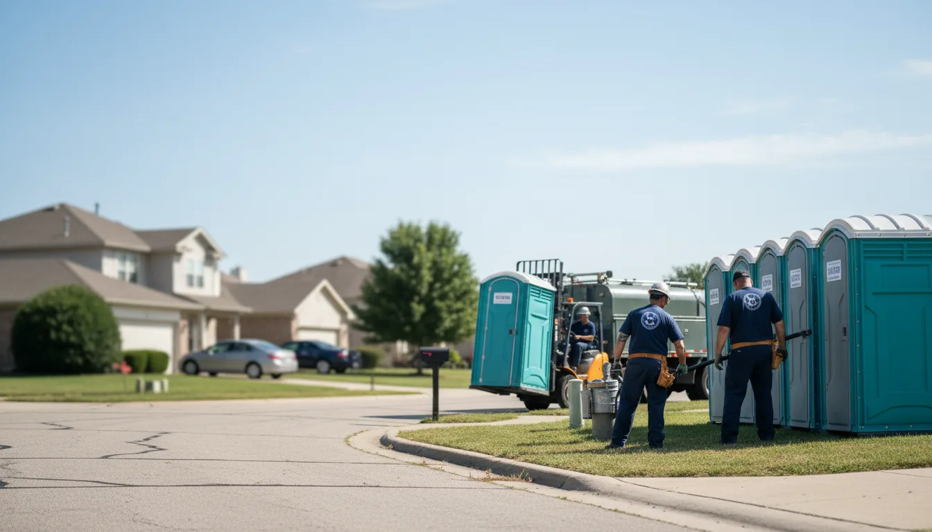 Porta Potty Rental in Harwood, MD near me